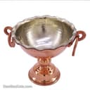 کاسه مسی پایه دار نقلی زنجان کد AM-15