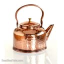 کتری مسی زنجان چکش کاری شده سایز بزرگ کد NZ-17