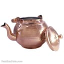 کتری و قوری مسی اصل زنجان مدل نفیس چکشی کد AH-13