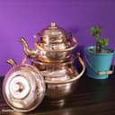 کتری و قوری مسی زنجان چکشی کد PA-19