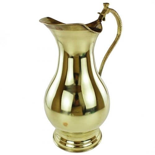 پارچ برنجی ساده کنار سماور SG-152