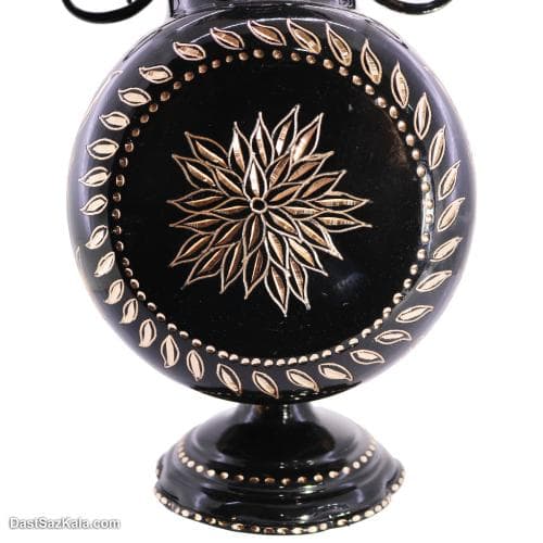 گلدان الماس تراش فانتزی مشکی کد MJ-107