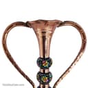 گلدان مسی طرح پرداز دسته دار کد MJ-105