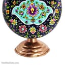 گلدان مسی طرح پرداز دسته دار کد MJ-105