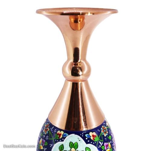 گلدان موشکی مسی مدل پرداز 20 سانتی کد MJ-25