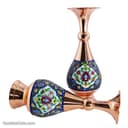 گلدان مسی مدل پرداز 25 سانتی مجموعه ی 2 عددی کد MJ-22