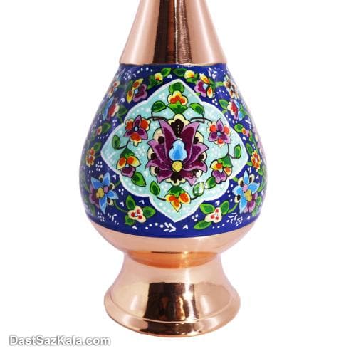 گلدان مسی پرداز 25 سانتی کد MJ-21