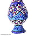 گلدان میناکاری مسی 16 سانتی کد LT-105