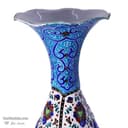 گلدان میناکاری مسی مدل کوزه ای کد LT-101