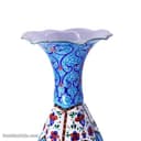 گلدان میناکاری مسی مدل کوزه ای 16 سانتی کد LT-91