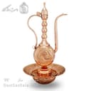 آفتابه لگن مسی زنجان قلم کاری شده کد MJ-121