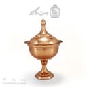 سرویس پذیرایی مسی درب دار 3 تیکه کد HSH-10