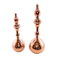 شربت خوری مسی طرح دار مجموعه 2 عددی کد SSH-49