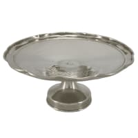 سرویس مسی پذیرایی سفید با روکش کروم مدل دیبا 4 تایی کد AH-20