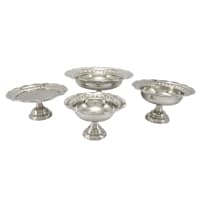 سرویس پذیرایی مسی سفید جدید نانو شده 4 تیکه فضلی کد AH-70