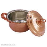 قابلمه مسی اصل زنجان مدل راسته تک نفره کوچک کد PA-50