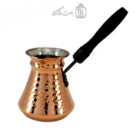 قهوه جوش مسی دسته چوبی سایز کوچک کد PA-69