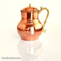 پارچ مسی درب دار زنجان کد NZ-19