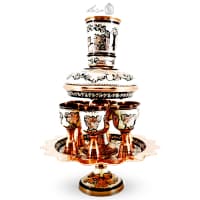 پیک منیجر مسی الماس تراش نقره کوب کد PA-70