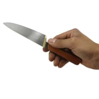 چاقوی آشپزخانه دم دستی زنجان دست ساز 22 سانتی کد MN-31
