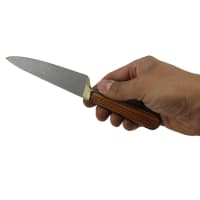 چاقوی دم دستی زنجان دسته چوبی 20 سانتی کد MN-32