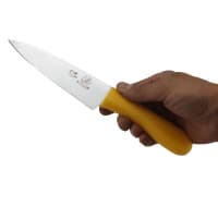 چاقوی راسته ای زنجان استیل و دسته پلاستیکی 27 سانتی کد MN-16
