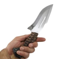 چاقو طبیعت گردی زنجان دست ساز میلاد 30 سانتیمتری کد MN-78