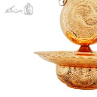 آفتابه لگن مسی زنجان قلم کاری شده کد MJ-121