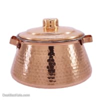 قابلمه مسی نوزادی بزرگ مدل تیانچه کد AM-12